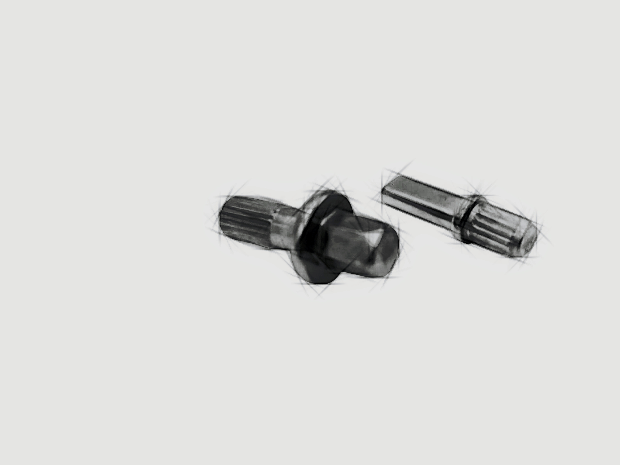 Adjusting metal block
