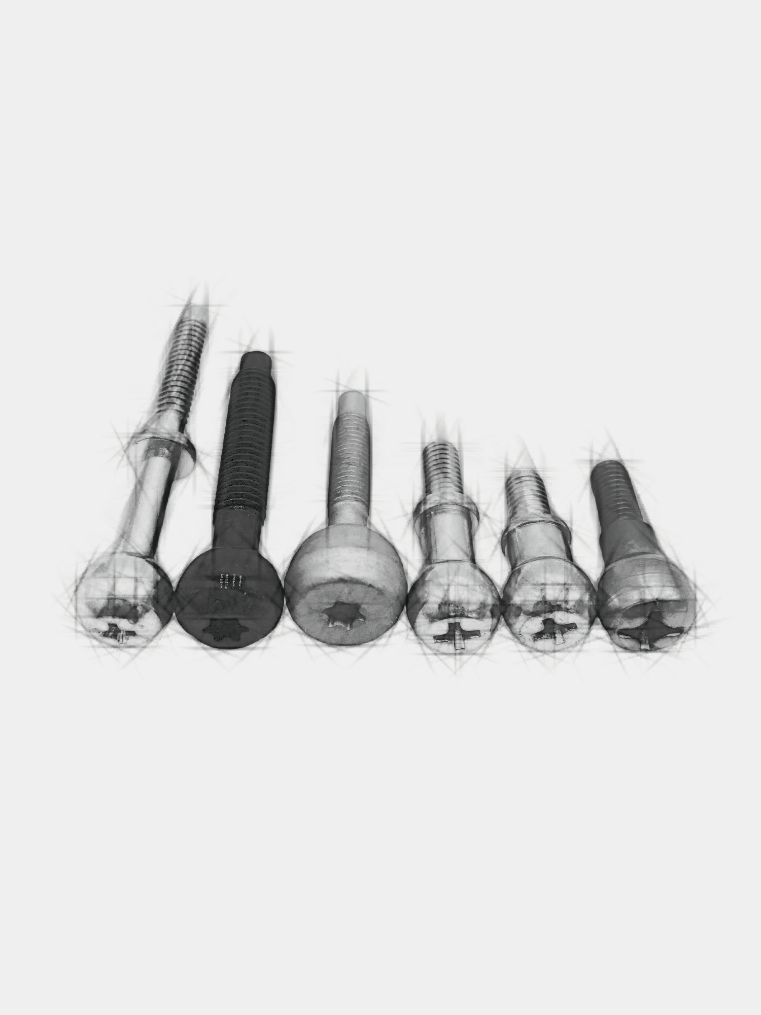 Car headlight lighting system ball head screw