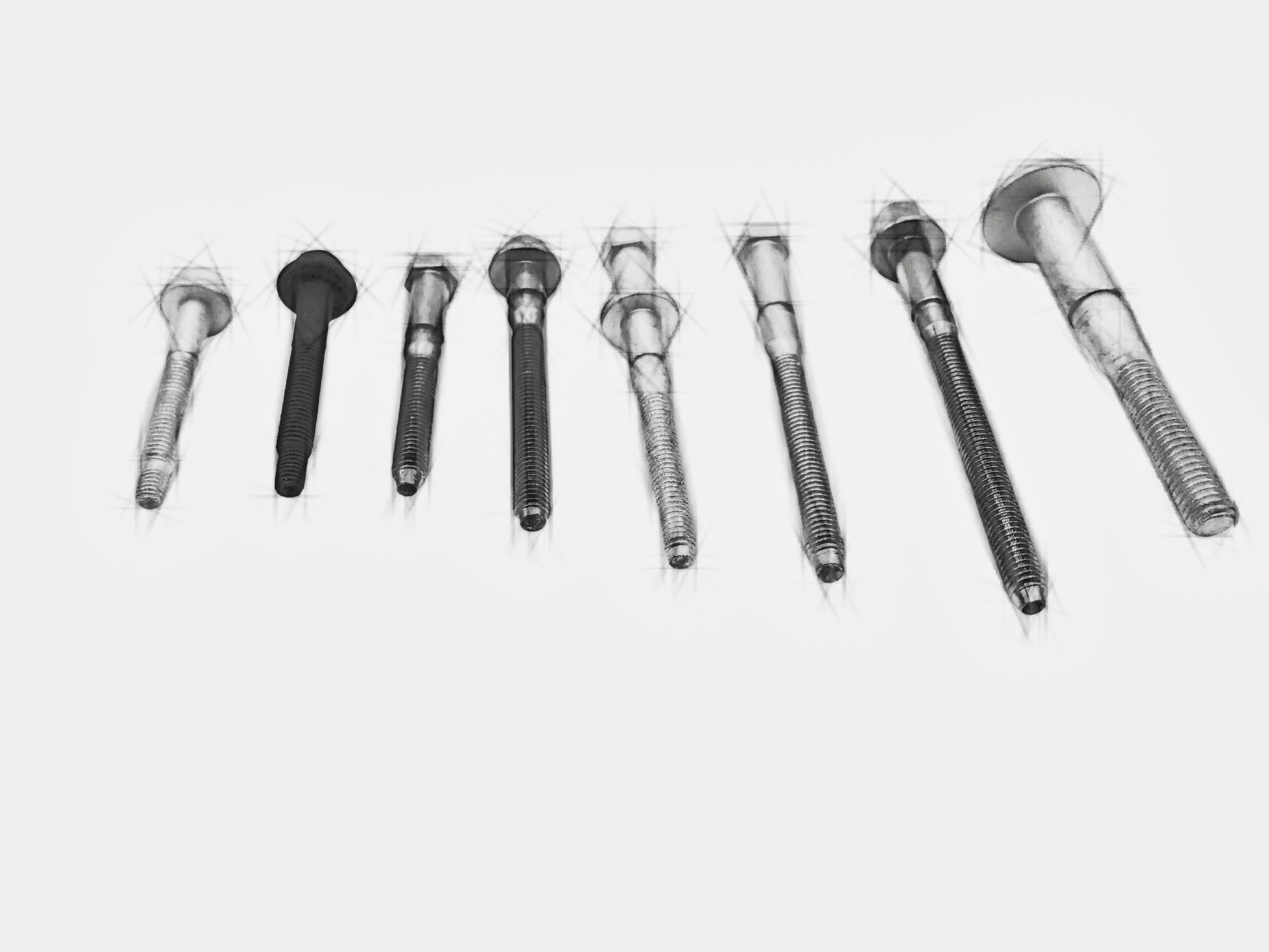 Car headlight adjustment screw