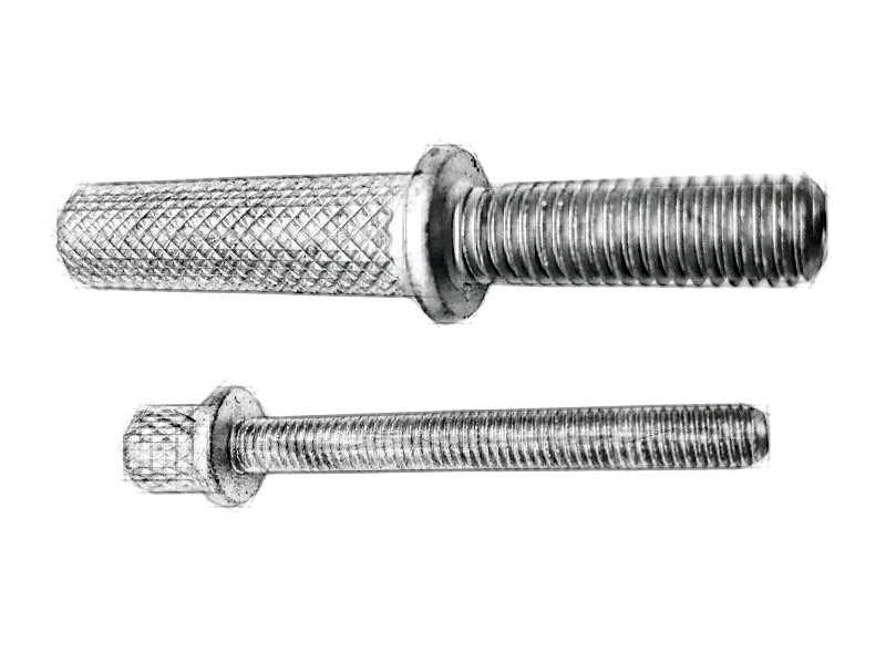 Pre-embedded fixing bolts for car lights