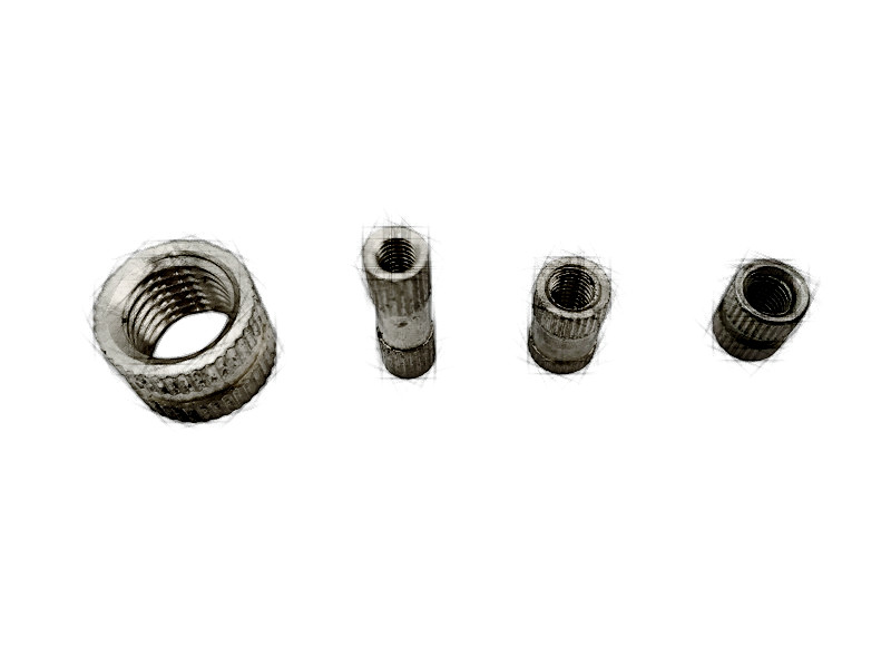 Brass inserts for headlights