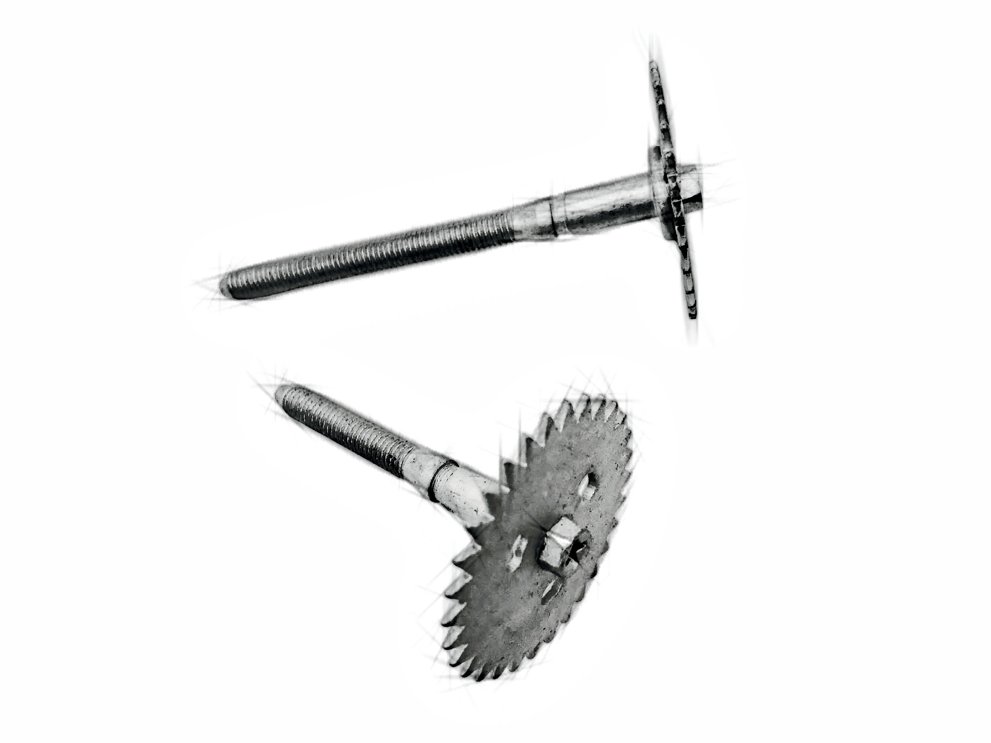 Automotive lighting system gear plate dimming screw
