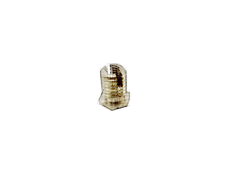 Brass inserts for headlights