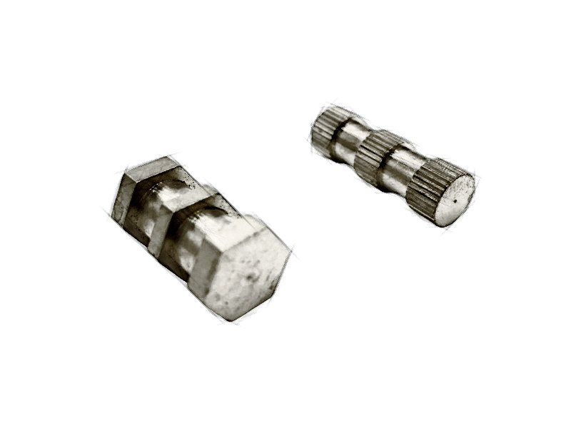 Brass clips for headlights
