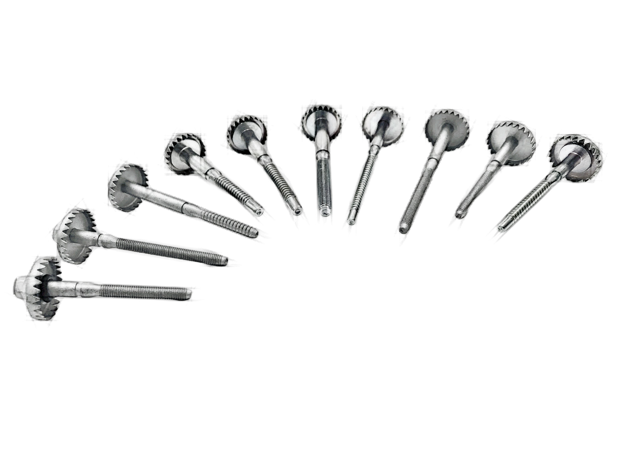 Headlight crankshaft dimming adjustment screw