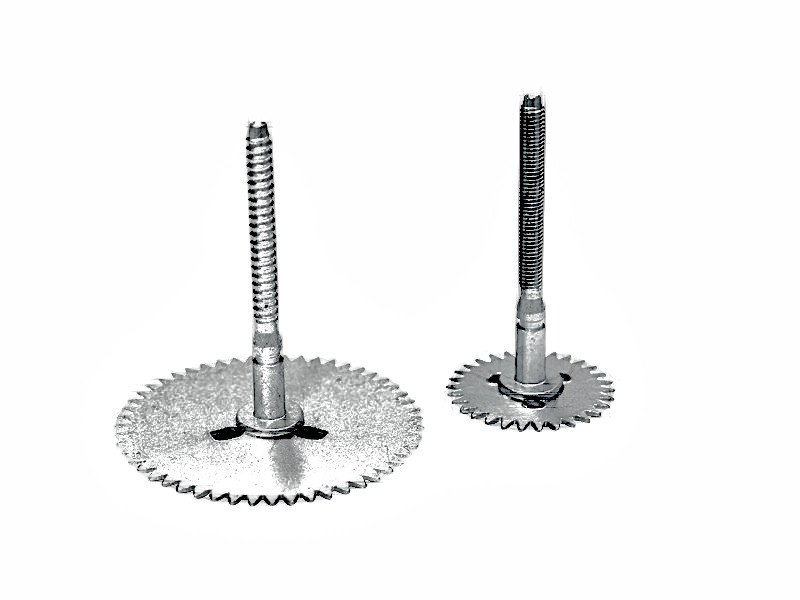 Automotive lighting system gear plate dimming screw