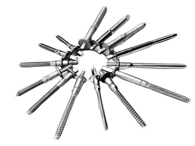 Car headlight adjustment screw