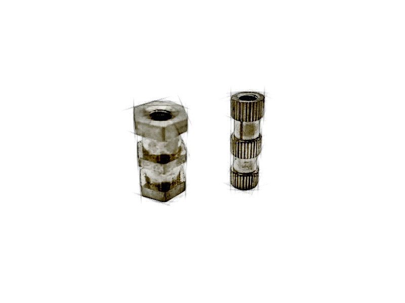 Brass clips for headlights