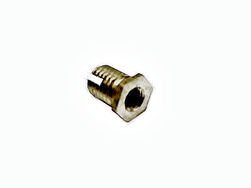 Brass inserts for headlights