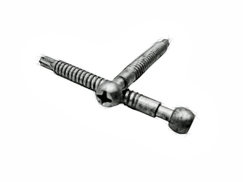 Car headlight ball head adjustment screw