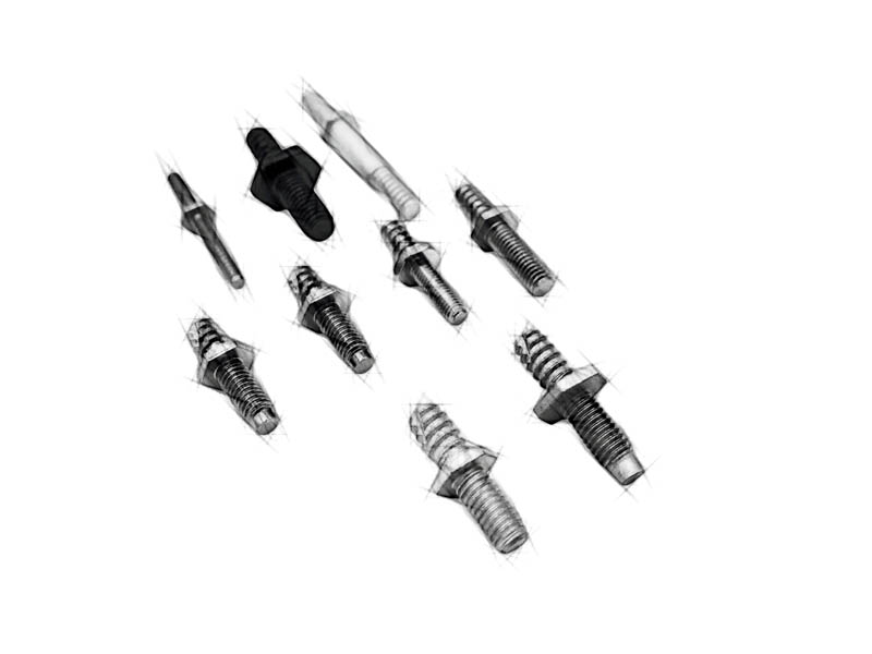 Car headlight fixing stud bolts