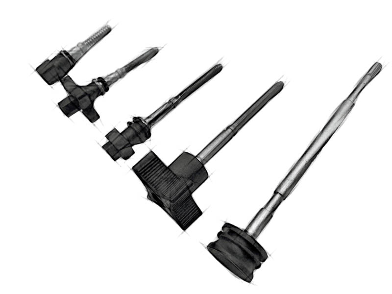 Headlight dimming screw
