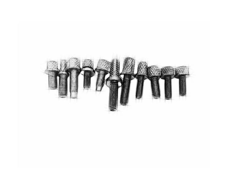 Headlight pre-embedded bolts