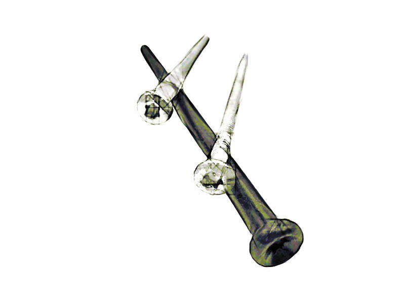 Headlight adjustment screw