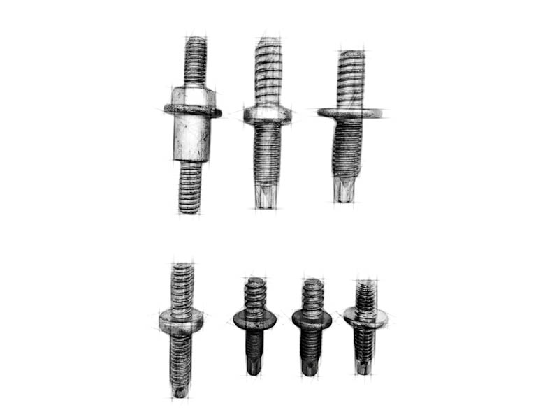 Light Stud Fasteners