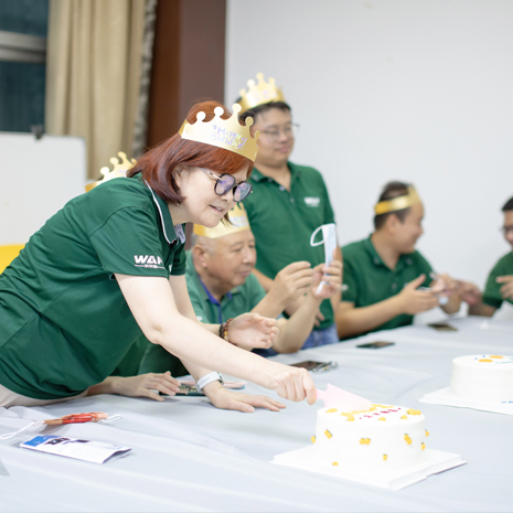 Employee birthday party
