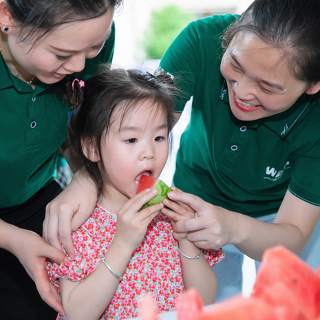 Hot Summer Watermelon Eating Contest